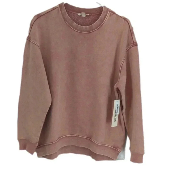 GOODTHREADS women's fleece crewneck sweatshirt - Picture 1 of 10